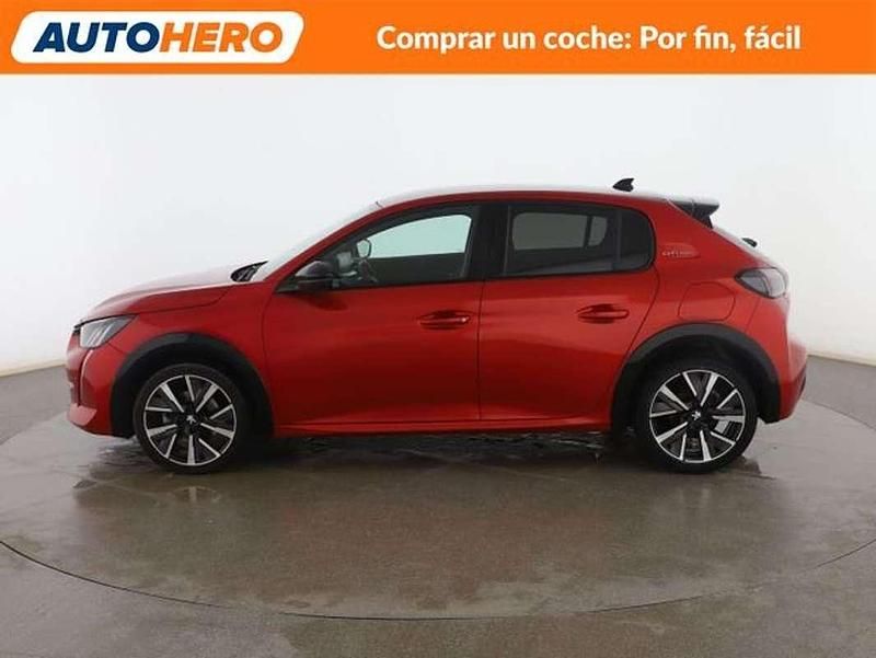 Usado Peugeot 208 GT-line 102 CV (75 kW) 2020 Rojo Utilitario