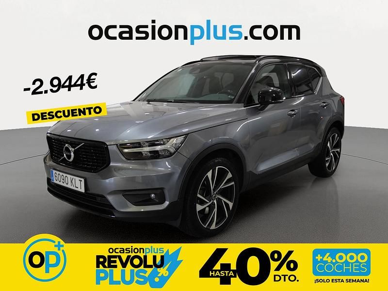 Usado Volvo XC40 R-Design 190 CV (139 kW) 2018 Gris SUV