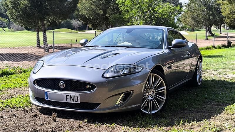 Usado Jaguar XKR 416 CV (305 kW) 2007 Gris / plata Coupe
