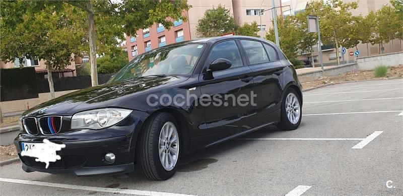 Usado BMW 118 122 CV (89 kW) 2006 Negro Utilitario