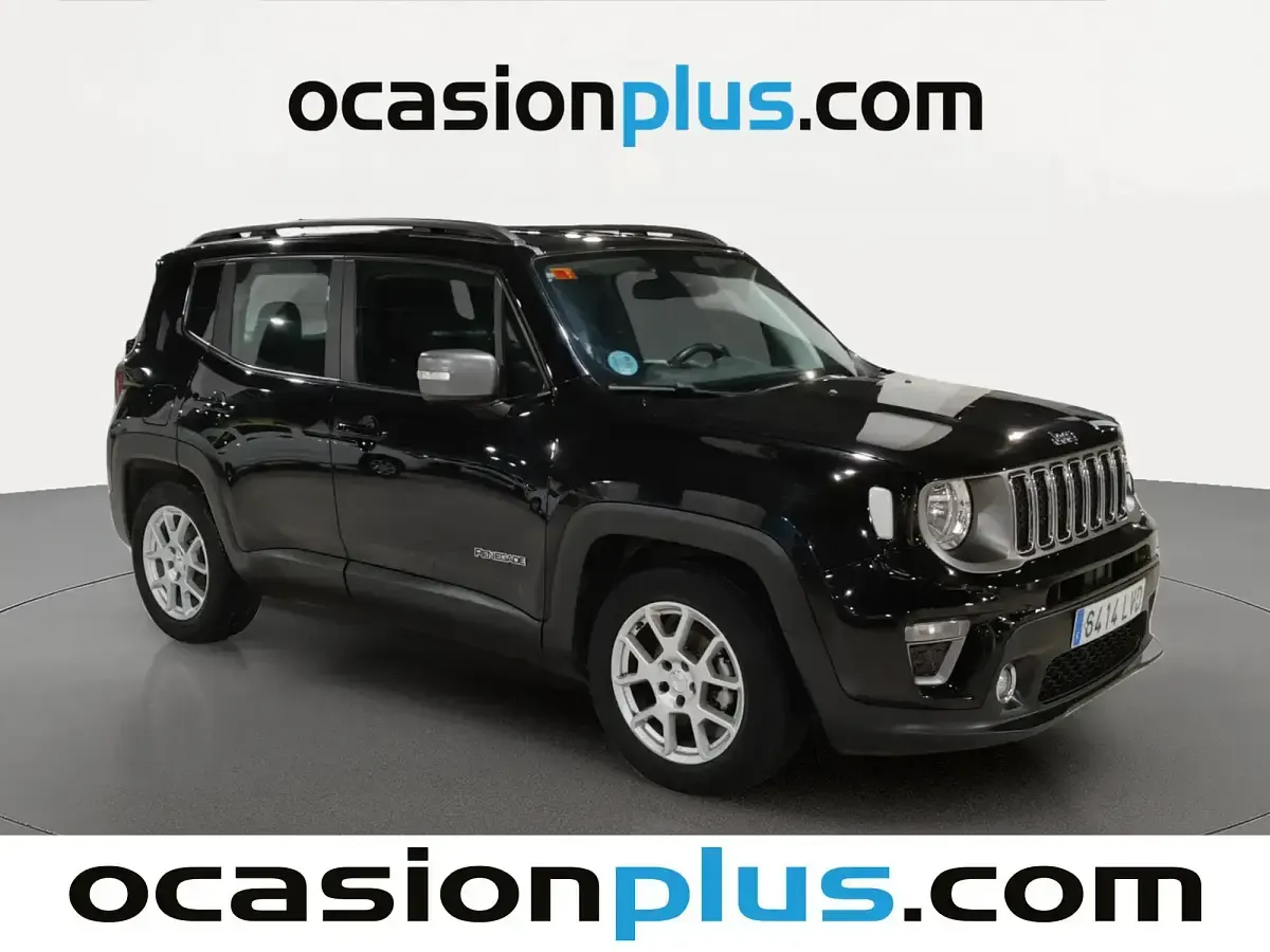 Usado Jeep Renegade Limited 120 CV (88 kW) 2021 Negro SUV