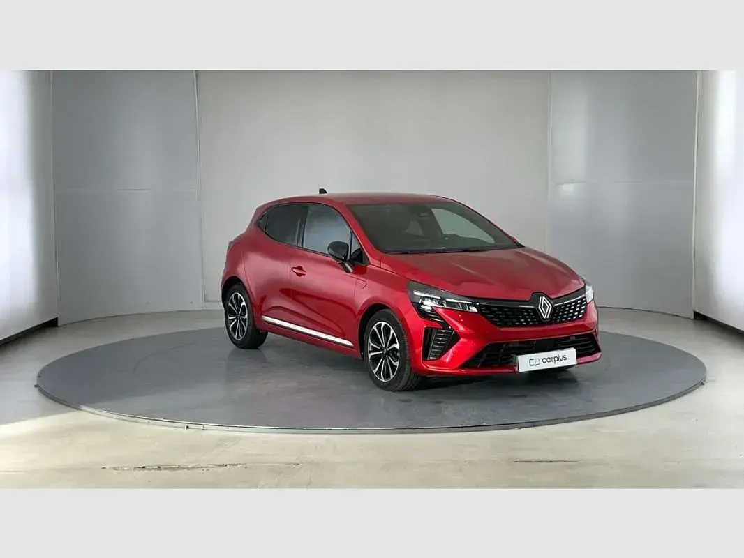 Usado Renault Clio V Techno 91 CV (66 kW) 2024 Rojo Berlina