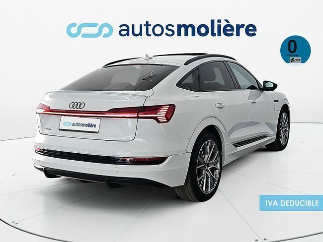 Usado Audi e-tron S-Line 300 kW (408 CV) 2021 Blanco SUV