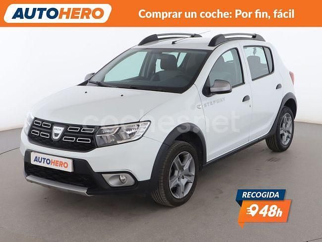Usado Dacia Sandero Stepway 91 CV (66 kW) 2017 Blanco Utilitario