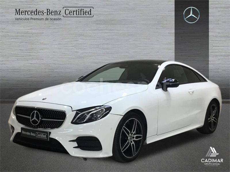 Blanco Usado 2020 Mercedes E220 Coupe | 34.900 € (Precio justo) - Imagen 1/4