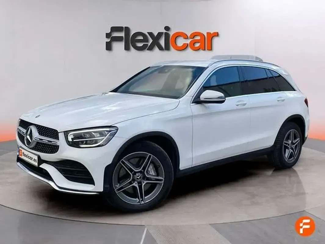Usado Mercedes GLC220 170 CV (125 kW) 2022 Blanco SUV