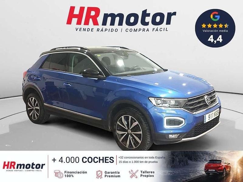 Usado VW T-Roc Advance 116 CV (85 kW) 2018 Azul SUV