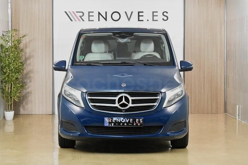 Usado Mercedes V220 Avantgarde 163 CV (119 kW) 2018 Azul Monovolumen