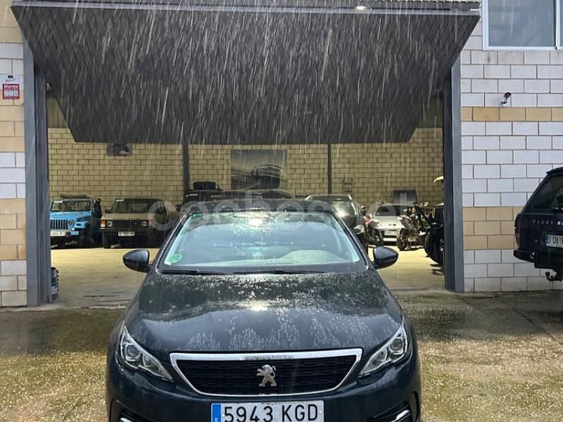 Azul Usado 2017 Peugeot 308 Style Berlina | 9999 € (Un poco caro) - Imagen 1/4