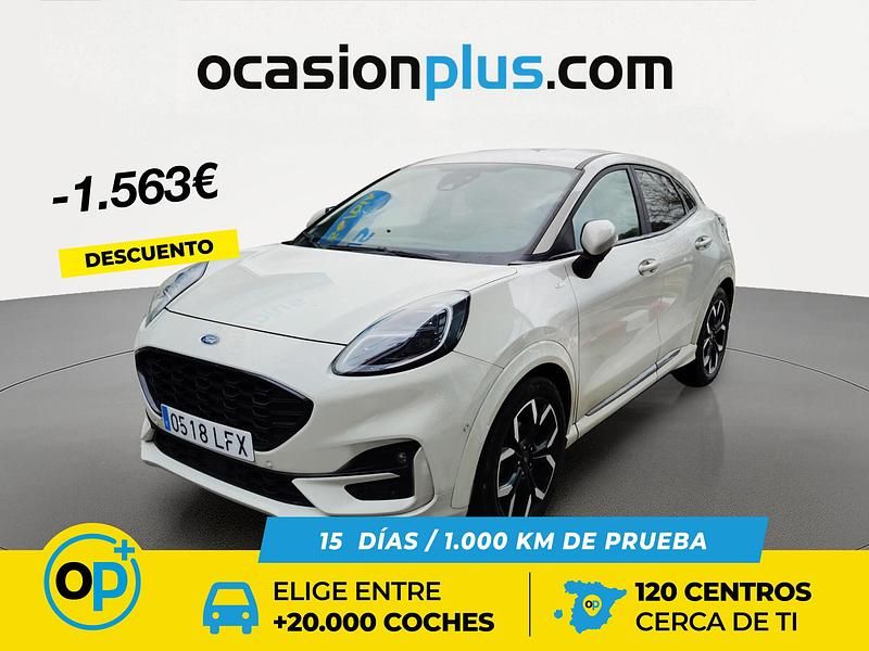 Blanco Usado 2020 Ford Puma ST-Line X SUV | 17.200 € (Precio justo) - Imagen 1/4