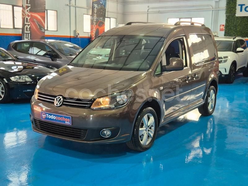 Marrón Usado 2013 VW Caddy Trendline Monovolumen | 13.999 € (Precio justo) - Imagen 1/4