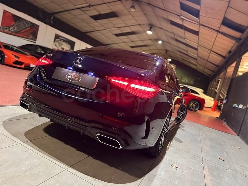 Usado Mercedes C220 200 CV (147 kW) 2022 Azul Berlina