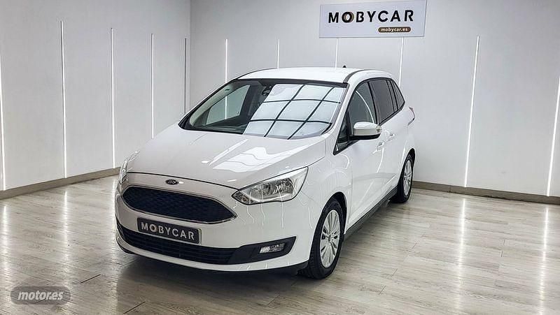 Blanco Usado 2019 Ford Grand C-Max Trend+ Monovolumen | 14.595 € (Precio justo) - Imagen 1/4