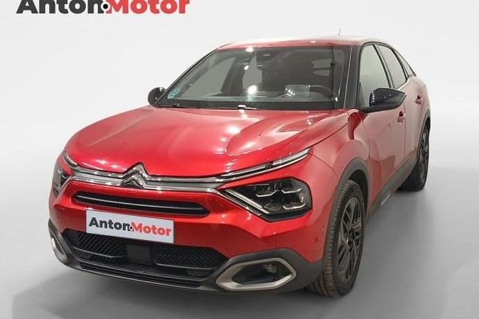 Rojo Usado 2021 Citroën C4 PureTech Berlina | 17.900 € (Precio justo) - Imagen 1/4