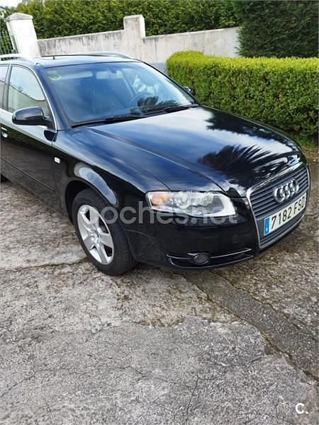 Usado Audi A4 115 CV (84 kW) 2007 Negro Familiar
