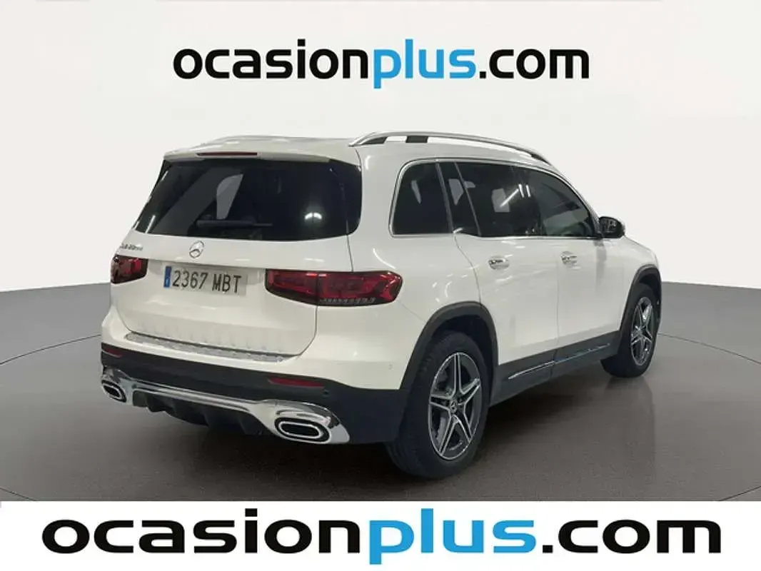 Usado Mercedes GLB200 150 CV (110 kW) 2022 Blanco SUV