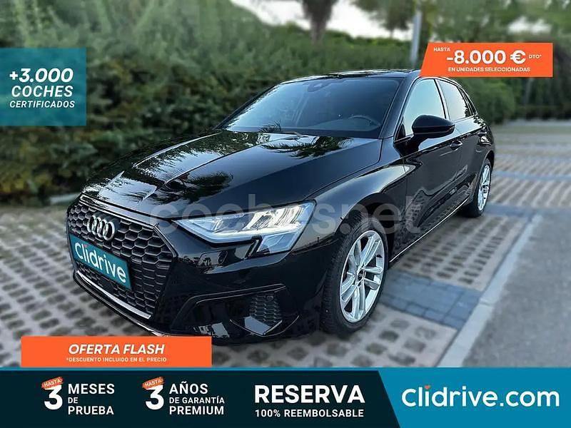 Negro Usado 2022 Audi A3 Advanced Plus Berlina | 23.390 € (Precio justo) - Imagen 1/3