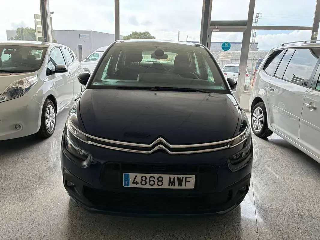 Usado Citroën C4 Picasso Seduction 111 CV (81 kW) 2018 Azul Monovolumen