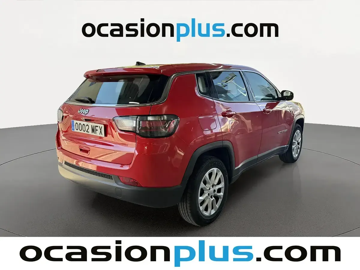 Usado Jeep Compass Longitude 130 CV (95 kW) 2023 Rojo SUV