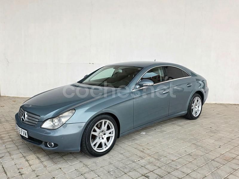 Azul Usado 2007 Mercedes CLS320 Berlina | 9450 € (Precio justo) - Imagen 1/4
