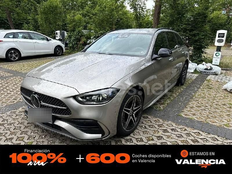 Gris / plata Usado 2023 Mercedes C300e Familiar | 39.850 € (Buen precio) - Imagen 1/4