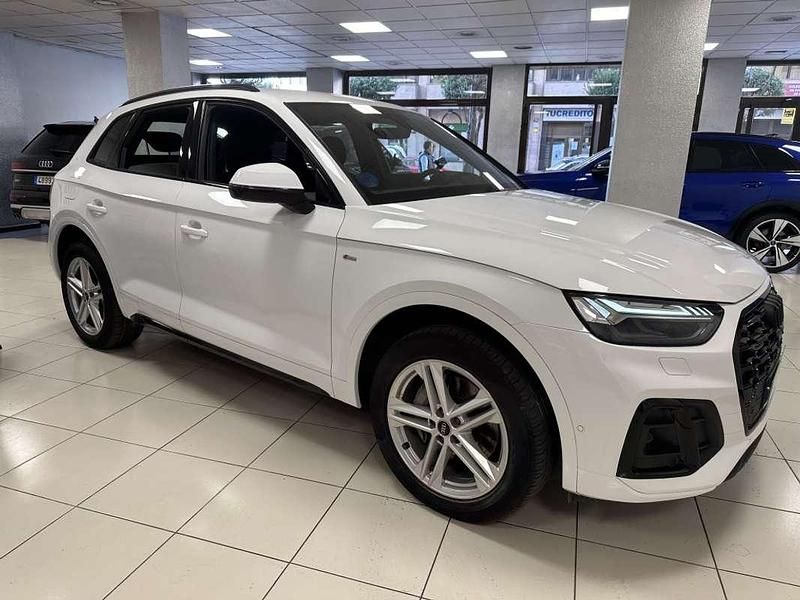 Usado Audi Q5 S-Line 299 CV (219 kW) 2022 Blanco SUV