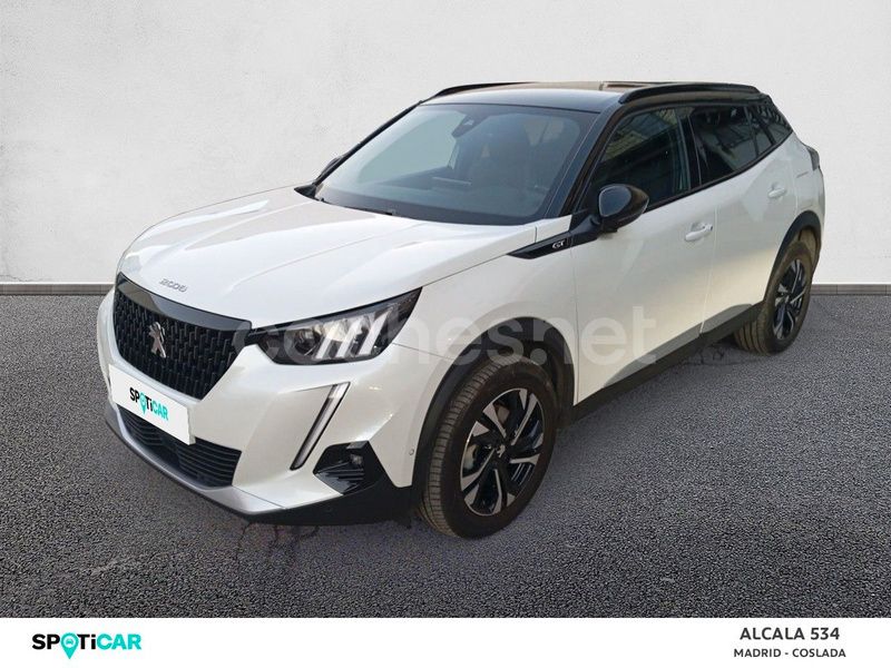 Usado Peugeot 2008 GT 130 CV (95 kW) 2020 Blanco SUV