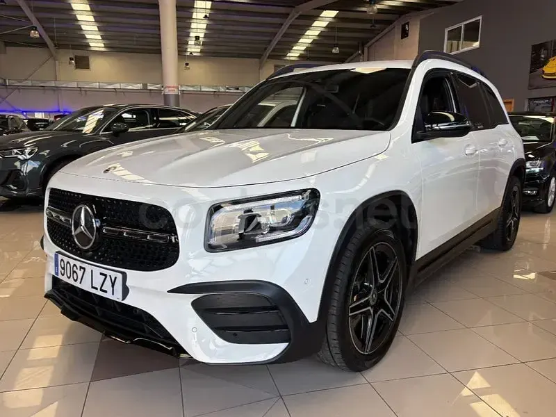 Usado Mercedes GLB200 150 CV (110 kW) 2022 Blanco SUV