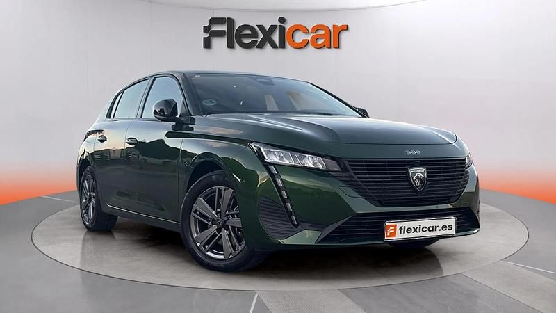 Usado Peugeot 308 Active 131 CV (96 kW) 2024 Verde Utilitario