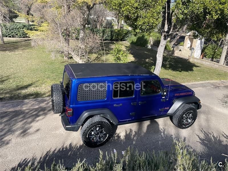 Usado Jeep Wrangler Rubicon 200 CV (147 kW) 2020 Azul SUV
