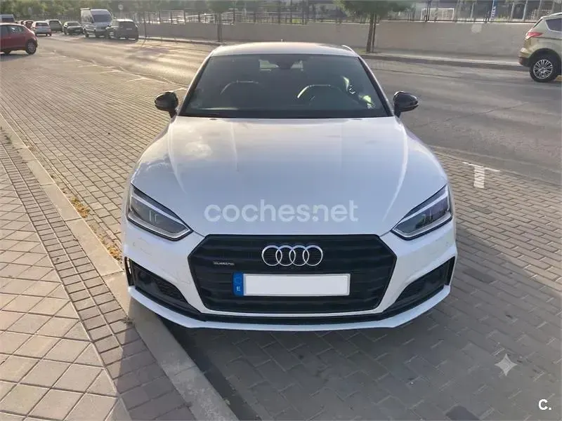 Usado Audi A5 S-Line 190 CV (139 kW) 2018 Blanco Coupe
