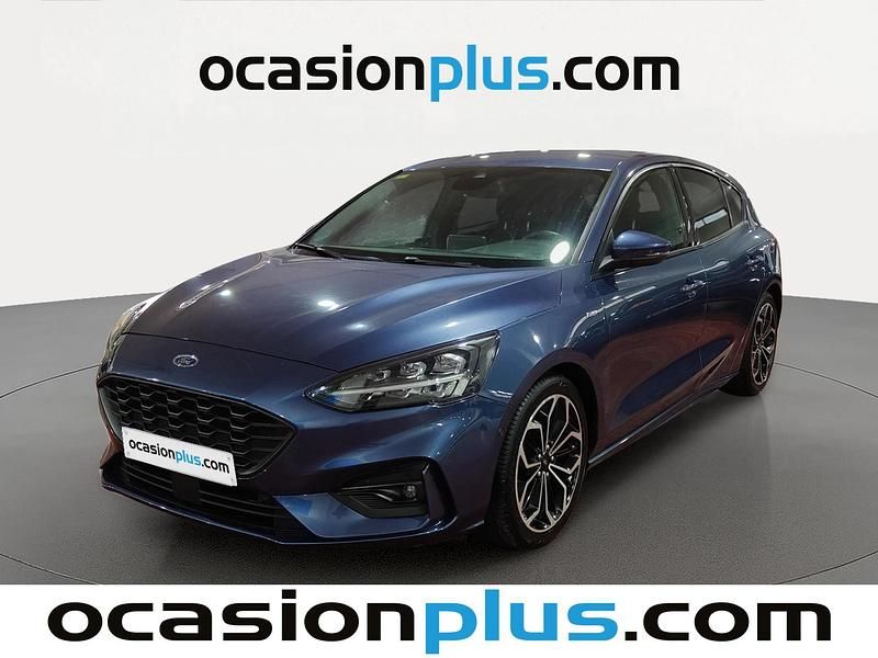 Usado Ford Focus ST-Line 125 CV (91 kW) 2020 Azul Utilitario