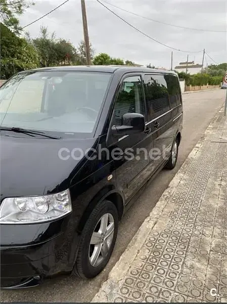 Usado VW Multivan United 130 CV (95 kW) 2009 Negro Monovolumen