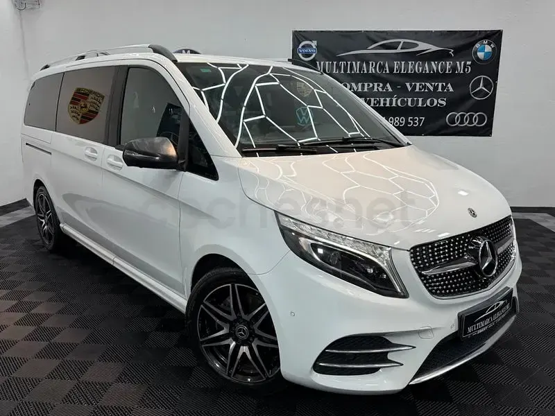Usado Mercedes V250 Exclusive 204 CV (150 kW) 2018 Blanco Monovolumen