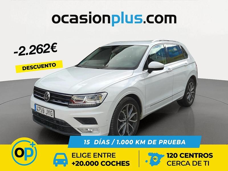 Blanco Usado 2017 VW Tiguan Advance SUV | 18.390 € (Precio justo) - Imagen 1/4