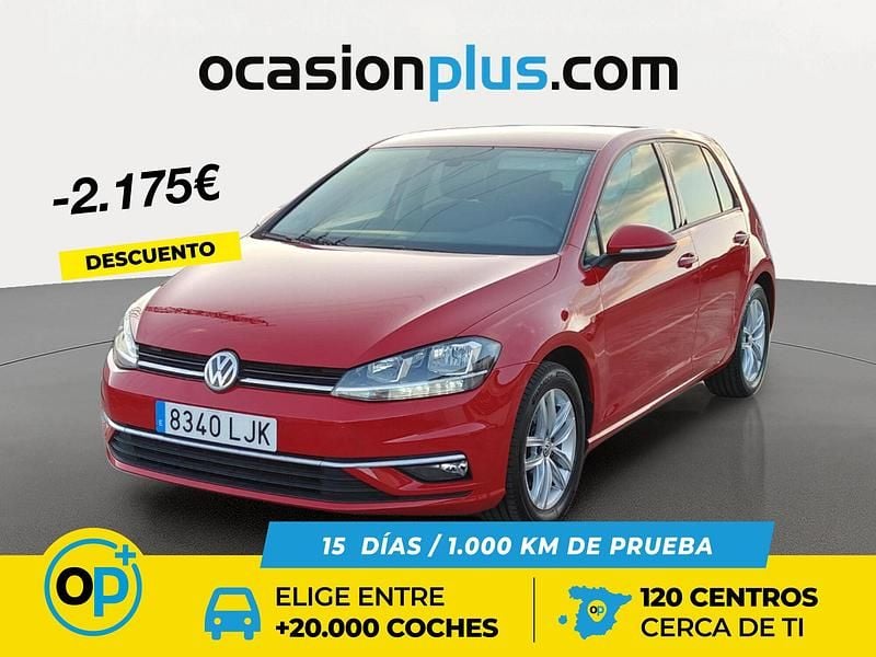 Rojo Usado 2020 VW Golf VII Advance | 14.990 € (Buen precio) - Imagen 1/4