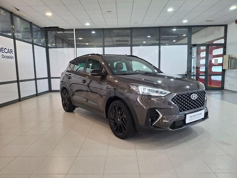 Usado Hyundai Tucson N Line 136 CV (100 kW) 2019 Gris / plata SUV