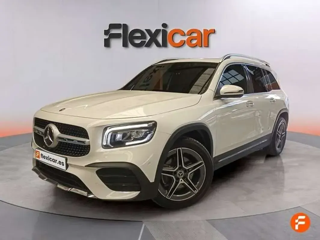 Usado Mercedes GLB200 150 CV (110 kW) 2022 Blanco SUV