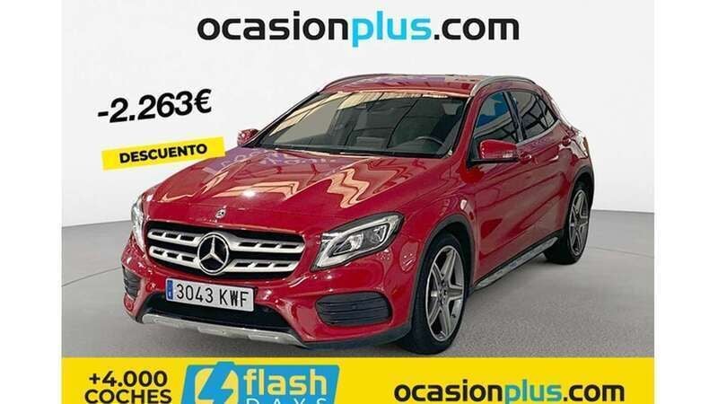 Rojo Usado 2019 Mercedes GLA200 SUV | 22.091 € (Super precio) - Imagen 1/4
