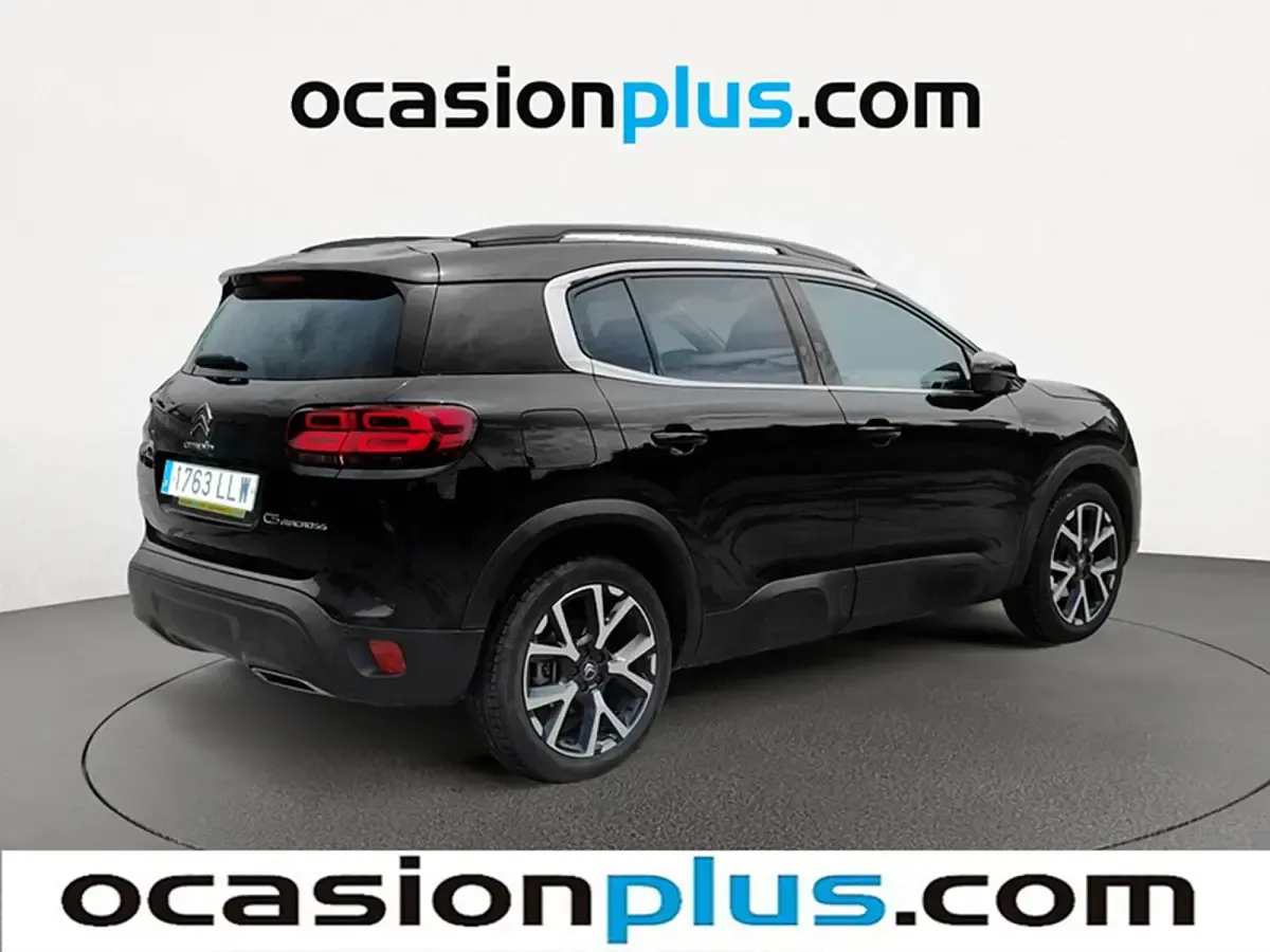 Usado Citroën C5 Aircross Shine 226 CV (166 kW) 2020 Negro SUV
