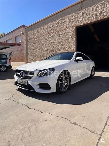 Blanco Usado 2019 Mercedes E220 Coupe | 29.650 € (Precio justo) - Imagen 1/4