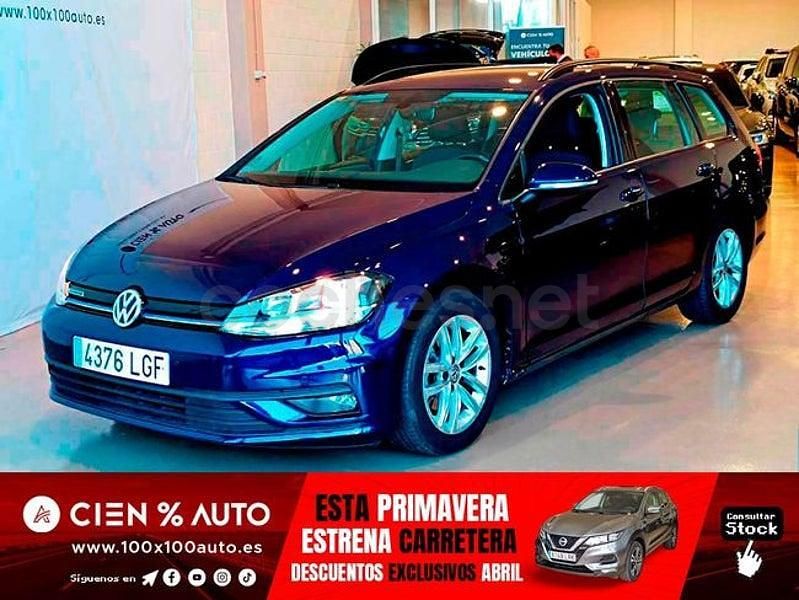 Usado VW Golf VIII Edition 130 HP (95 kW) 2020 Azul Carrinha