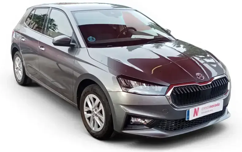 Usado Skoda Fabia Selection 80 CV (58 kW) 2024 Gris / plata Utilitario