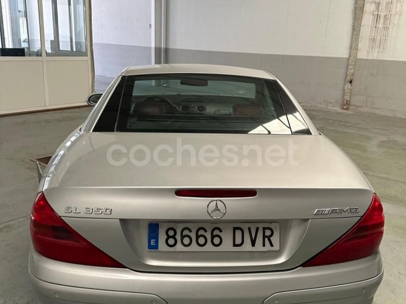Usado Mercedes SL350 245 CV (180 kW) 2003 Gris / plata Descapotable