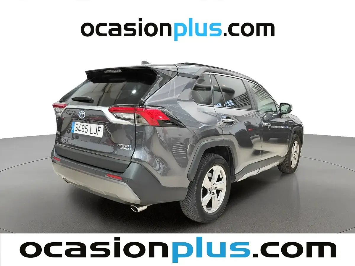 Usado Toyota RAV4 Hybrid Luxury 218 CV (160 kW) 2020 Gris SUV