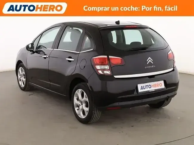 Usado Citroën C3 Live 68 CV (50 kW) 2016 Negro Berlina