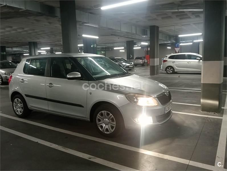 Usado Skoda Fabia Style 105 CV (77 kW) 2010 Gris / plata Berlina