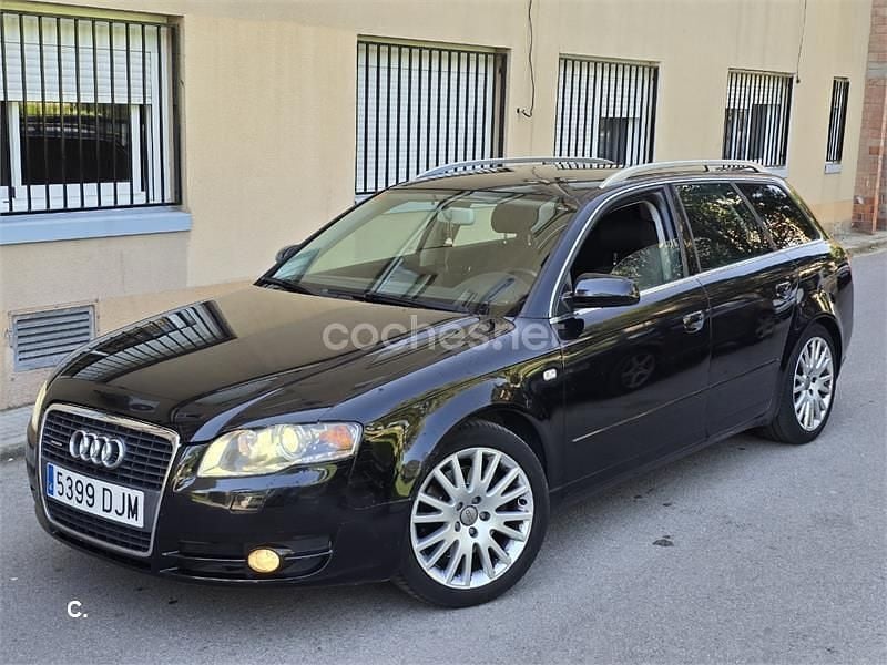 Usado Audi A4 Sport 163 CV (119 kW) 2005 Negro Familiar