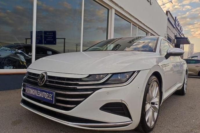 Usado VW Arteon R-line 150 CV (110 kW) 2021 Blanco Berlina