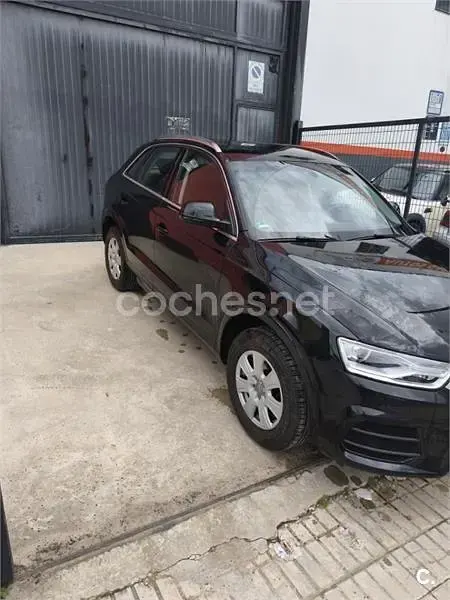 Usado Audi Q3 150 CV (110 kW) 2016 Negro SUV